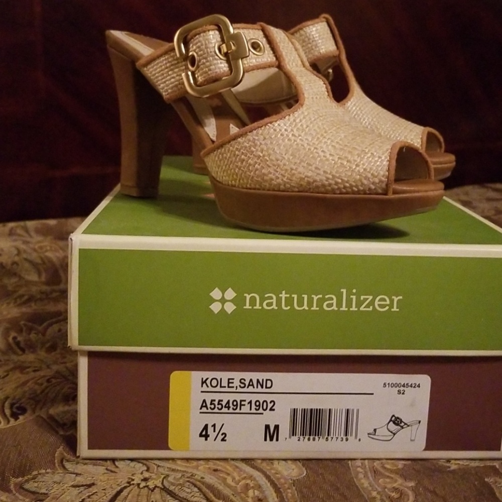 Natutalizer Kole Mule/Slipon Heels 4.5